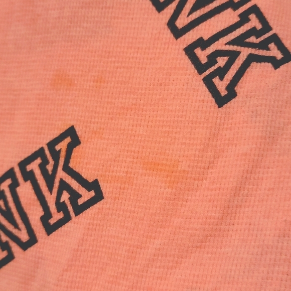 Victoria's Secret PINK Onesie Pajamas Back Flap LG - Picture 7 of 8